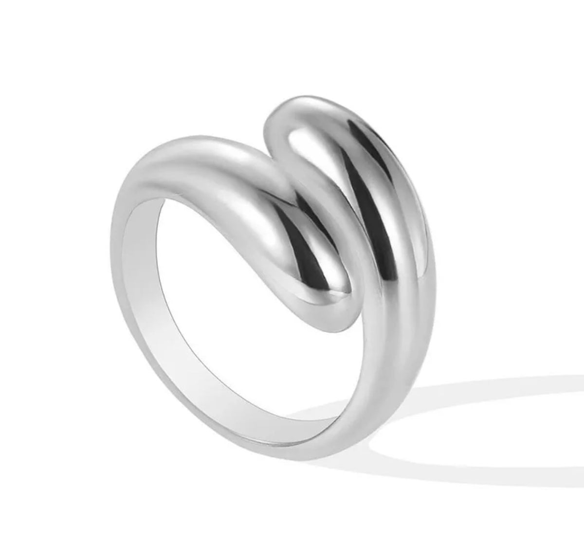 Teardrop Wraparound Ring