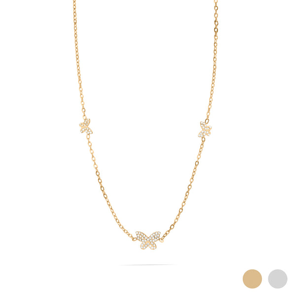 Golden Butterfly Necklace