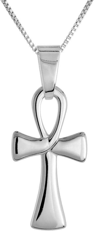 Silver Ankh Life Necklace