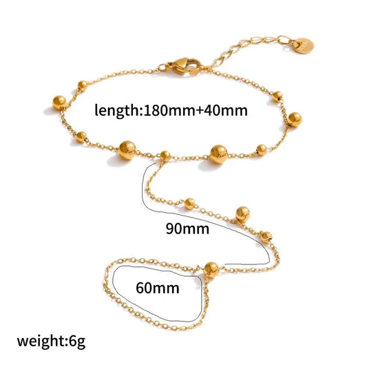 Golden Boho Handchain