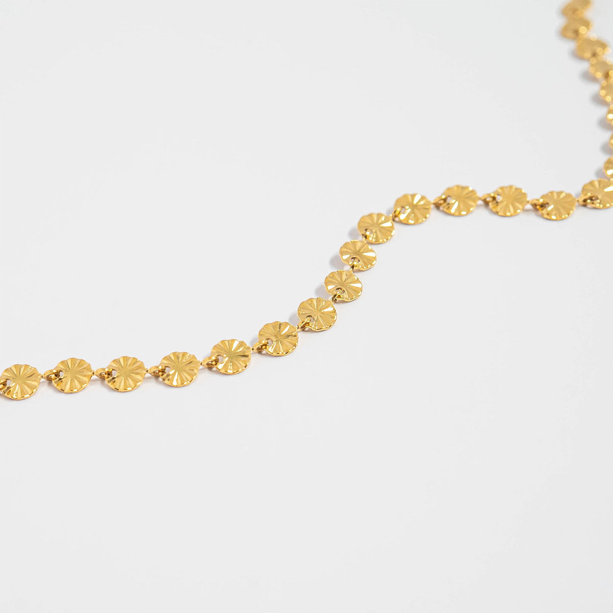 Sunburst Bracelet | 18K Gold Plated | PVD Coated