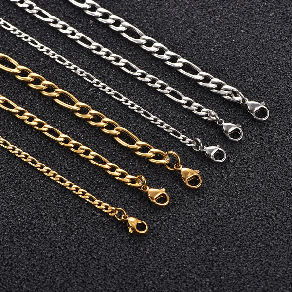 Stylish Figaro Chain Necklace
