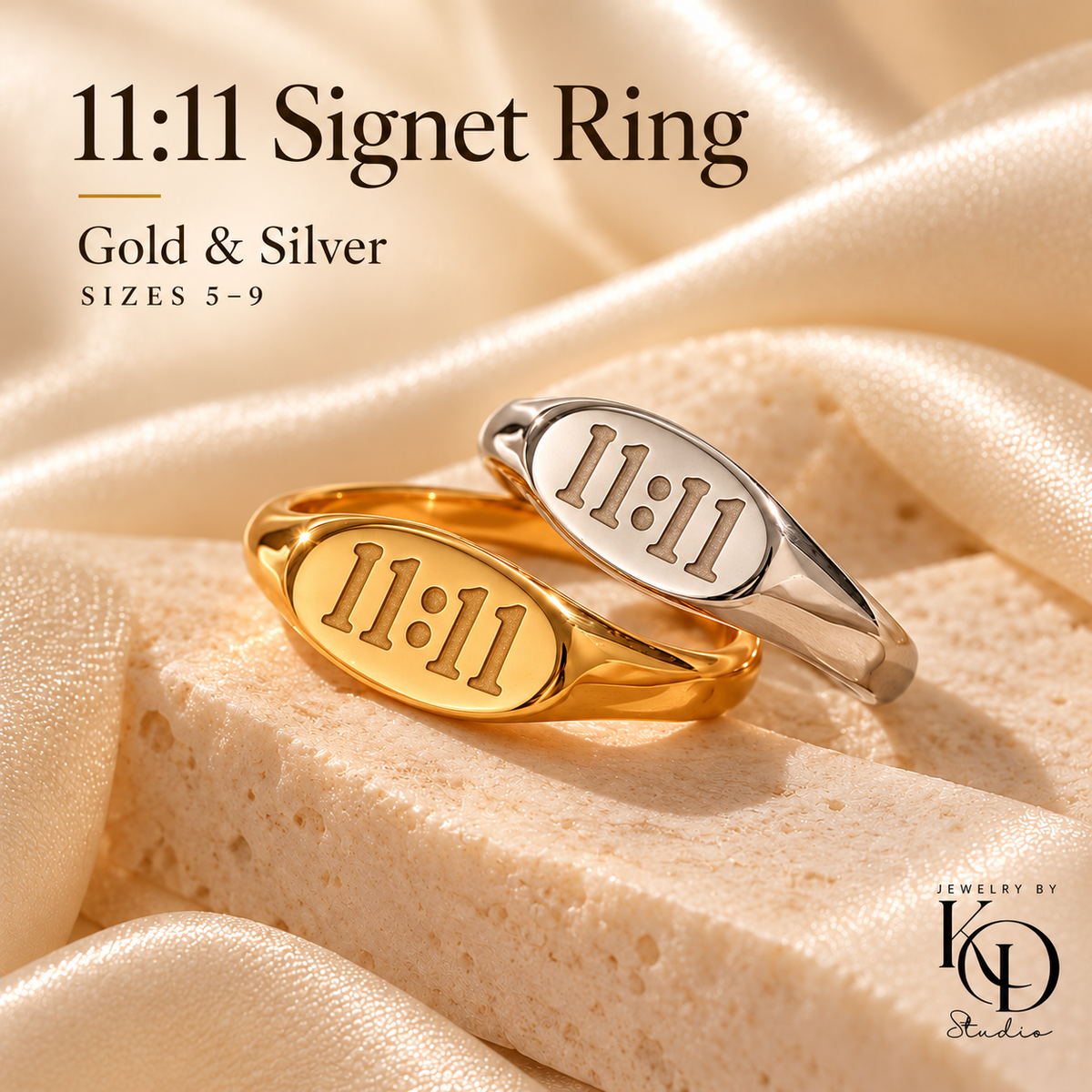 11:11 Signet Ring hero