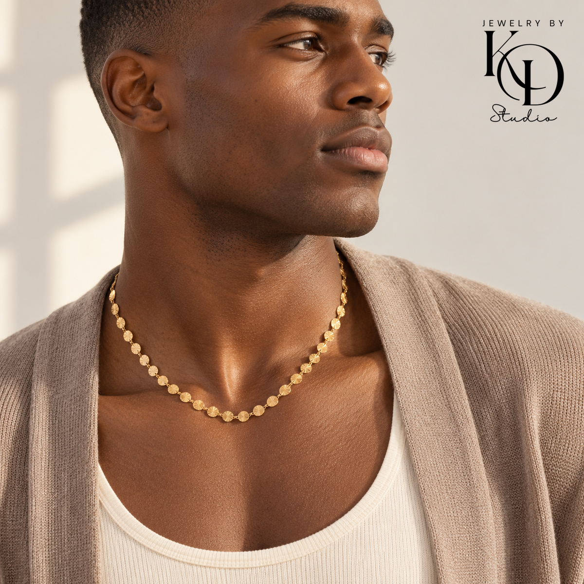 Sunburst Necklace | 18K Gold Plated | PVD Coated