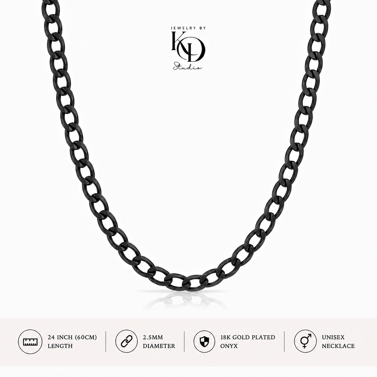 Big Daddy Cuban Chain Necklace | 18KGP