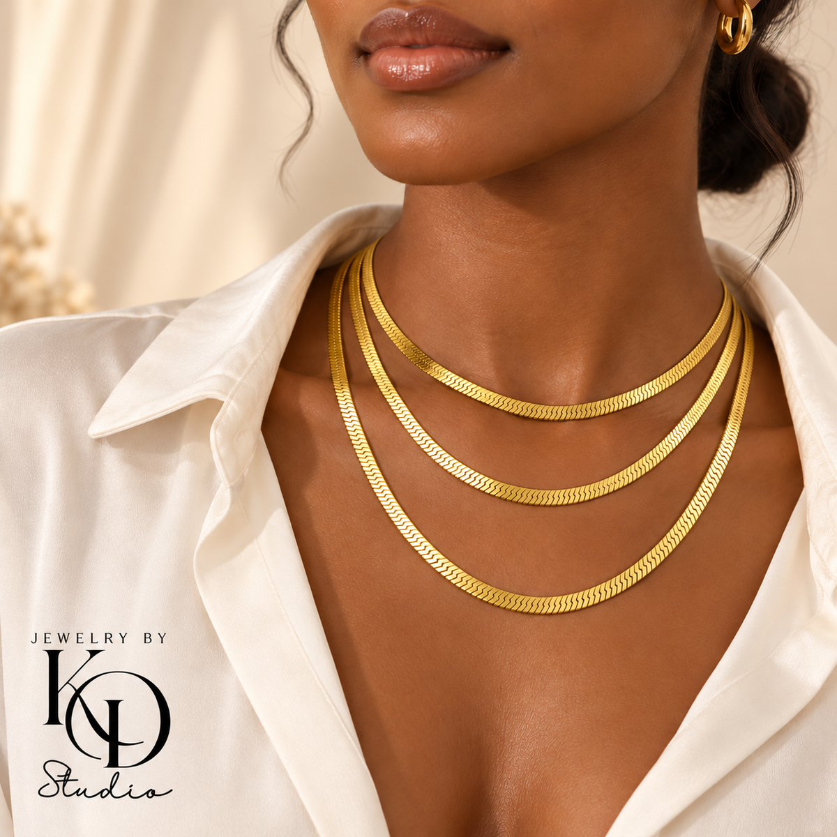 Everyday Chic Snake Chain | 18K Gold Plated | PVD Coated