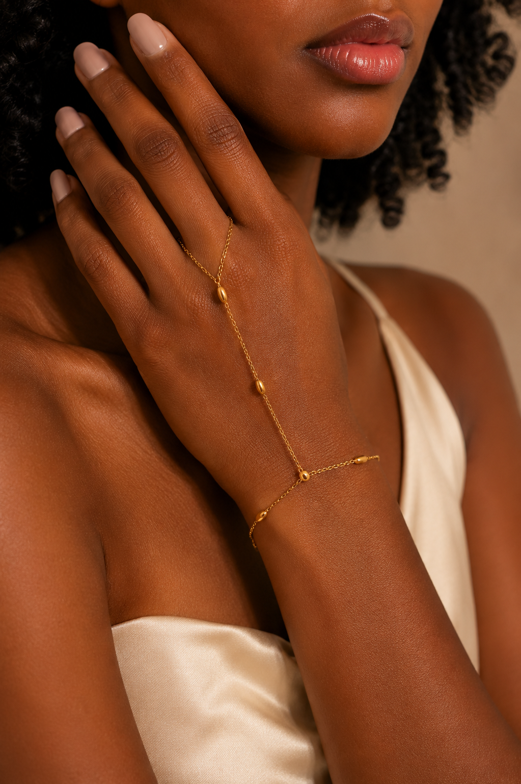 Elegant Statement Hand Chain