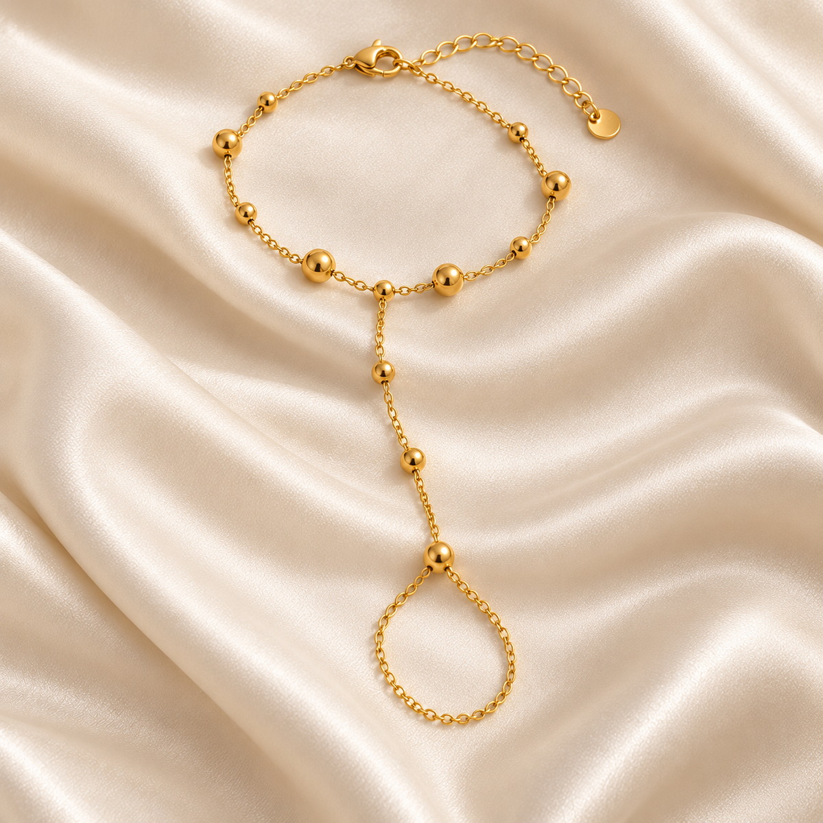 Golden Boho Handchain | 18K Gold Plated