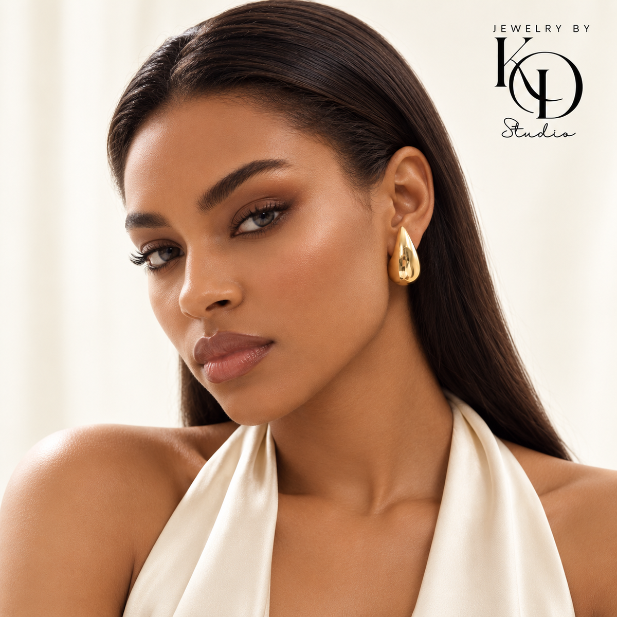 Drop Earrings | 18K Gold Plated |PVD Coated