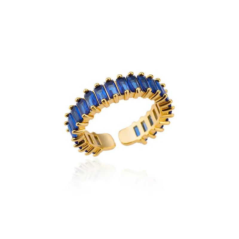 Shimmer & Sparkle CZ Tennis Ring