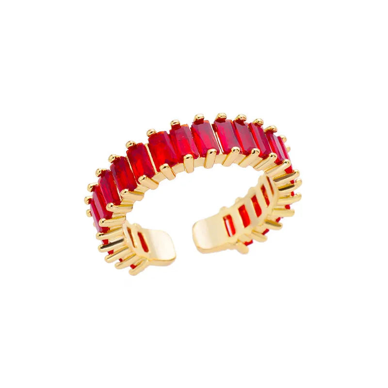 Shimmer & Sparkle CZ Tennis Ring
