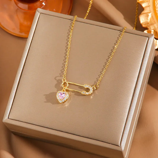 Pinned With Love Necklace