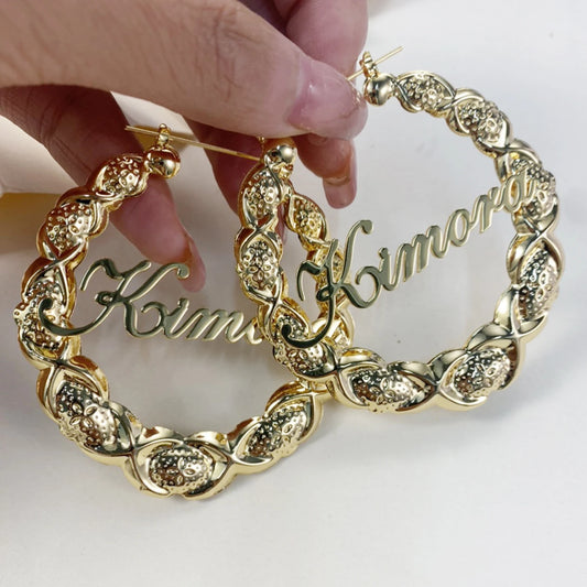 Chic Personalized XO Earrings