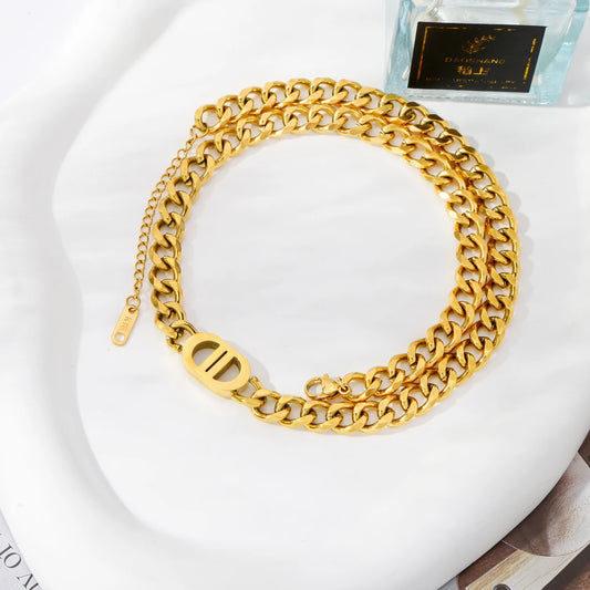 Double D Cuban Link Chain