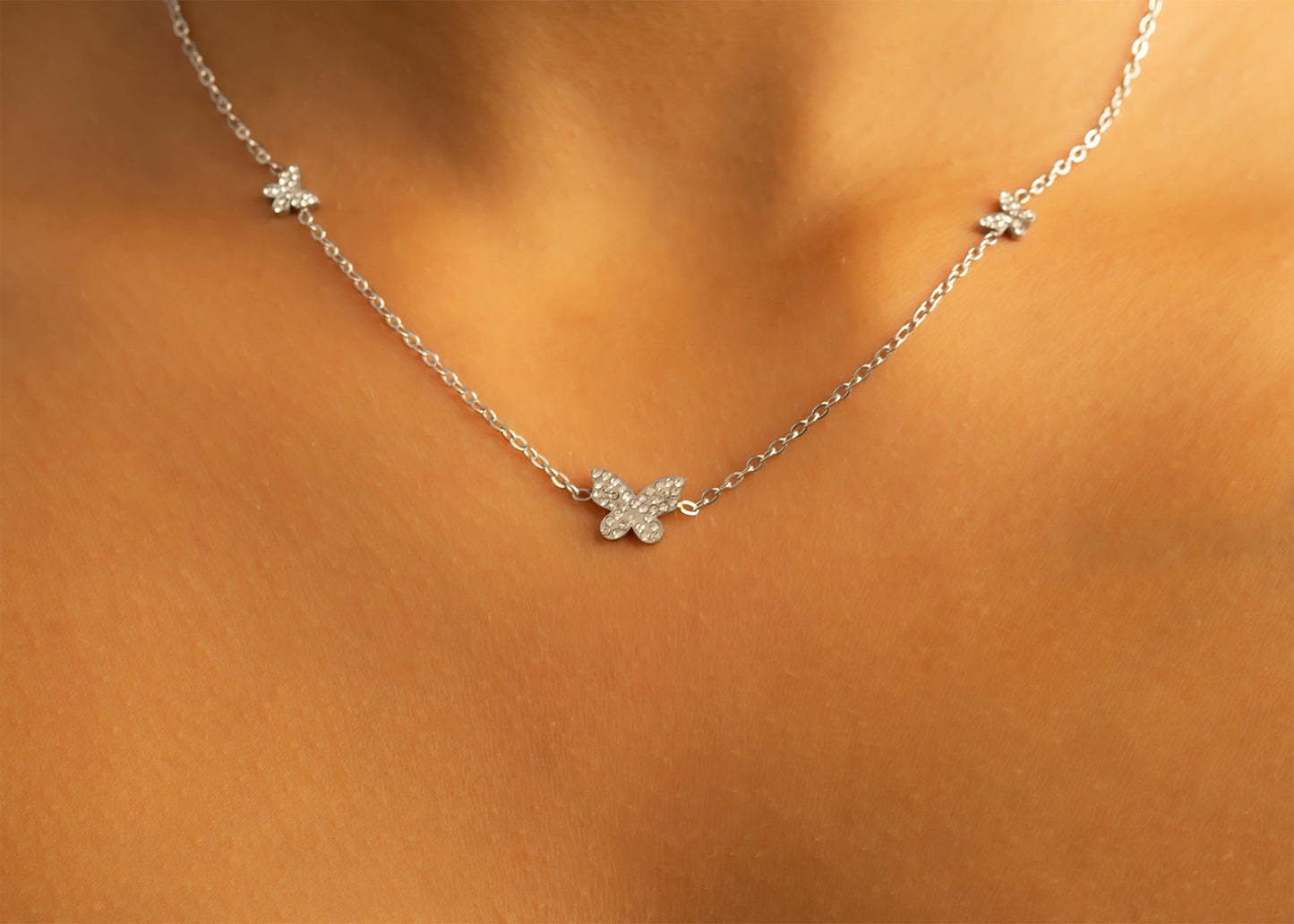 Beautiful Butterfly Necklace