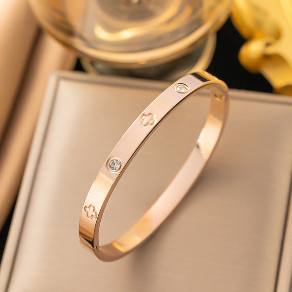 Elegant Gold-Plated Bangles
