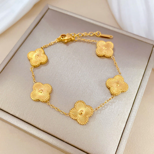 Clover Charm Bracelet