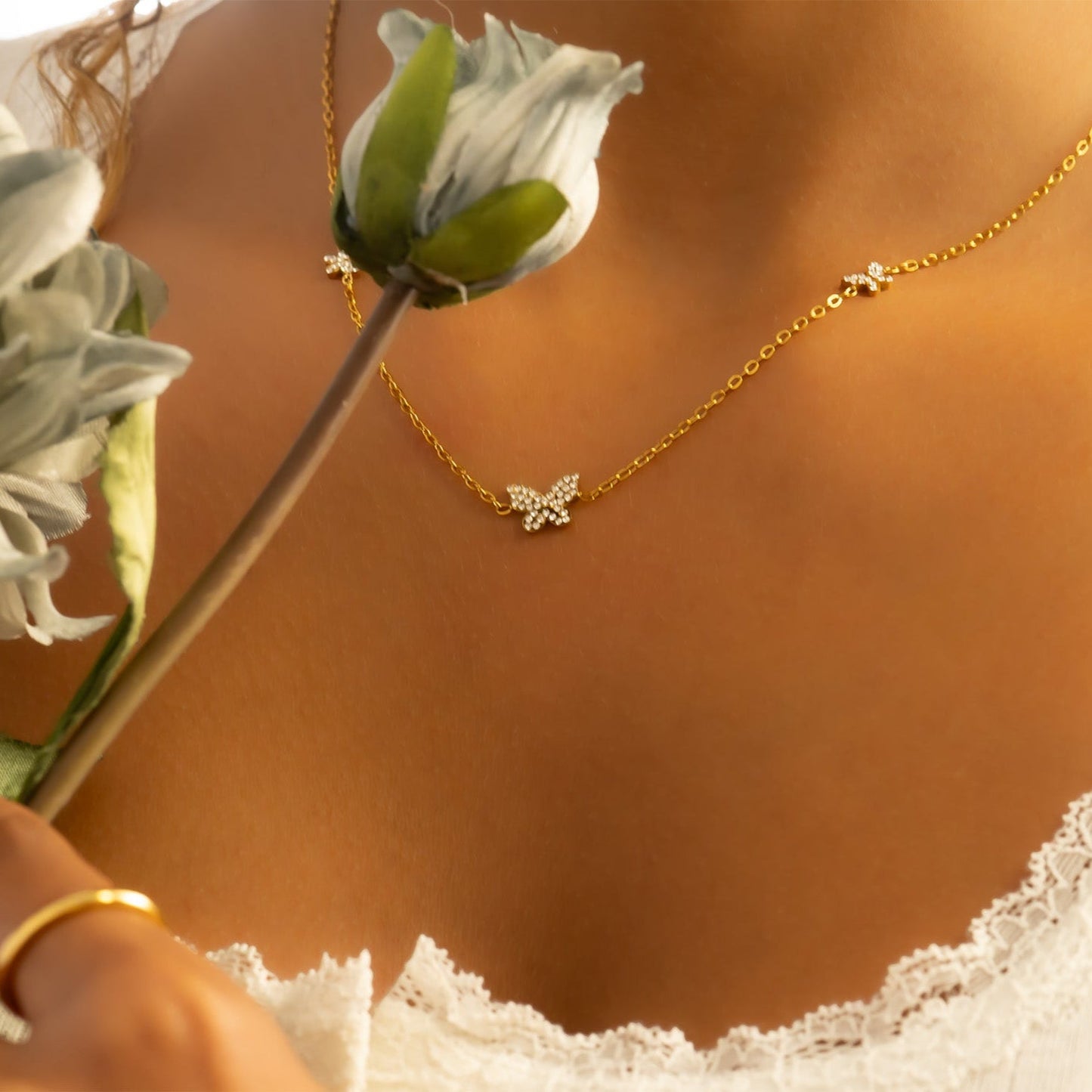 Beautiful Butterfly Necklace