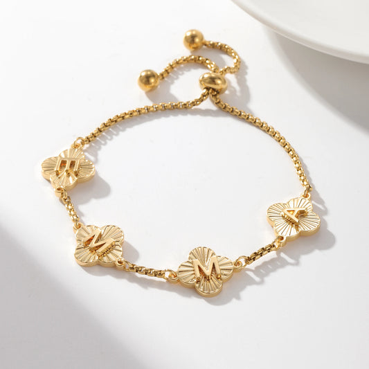 Lucky Name Charm Bracelet