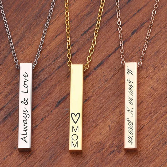Personalized Charm Necklace