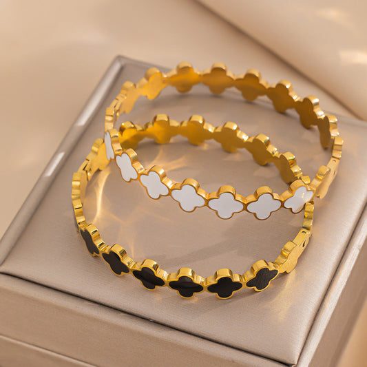 Elegant Gold Fashion Bangles