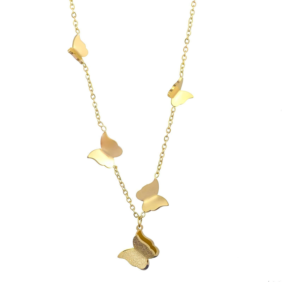 Vanessa Butterfly Necklace | 18K Gold Plated | PVD Coated